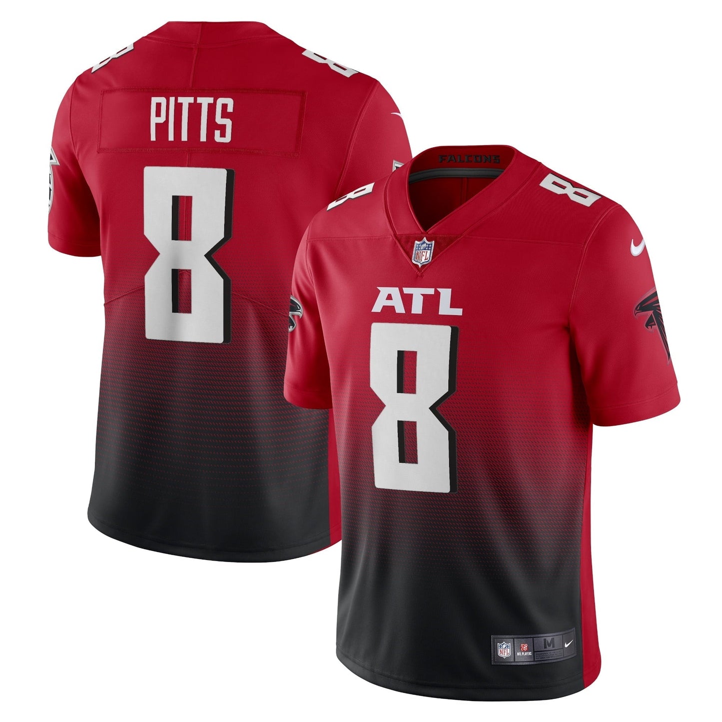 Men's Nike Kyle Pitts Red Atlanta Falcons Alternate 2 Vapor Limited Jersey
