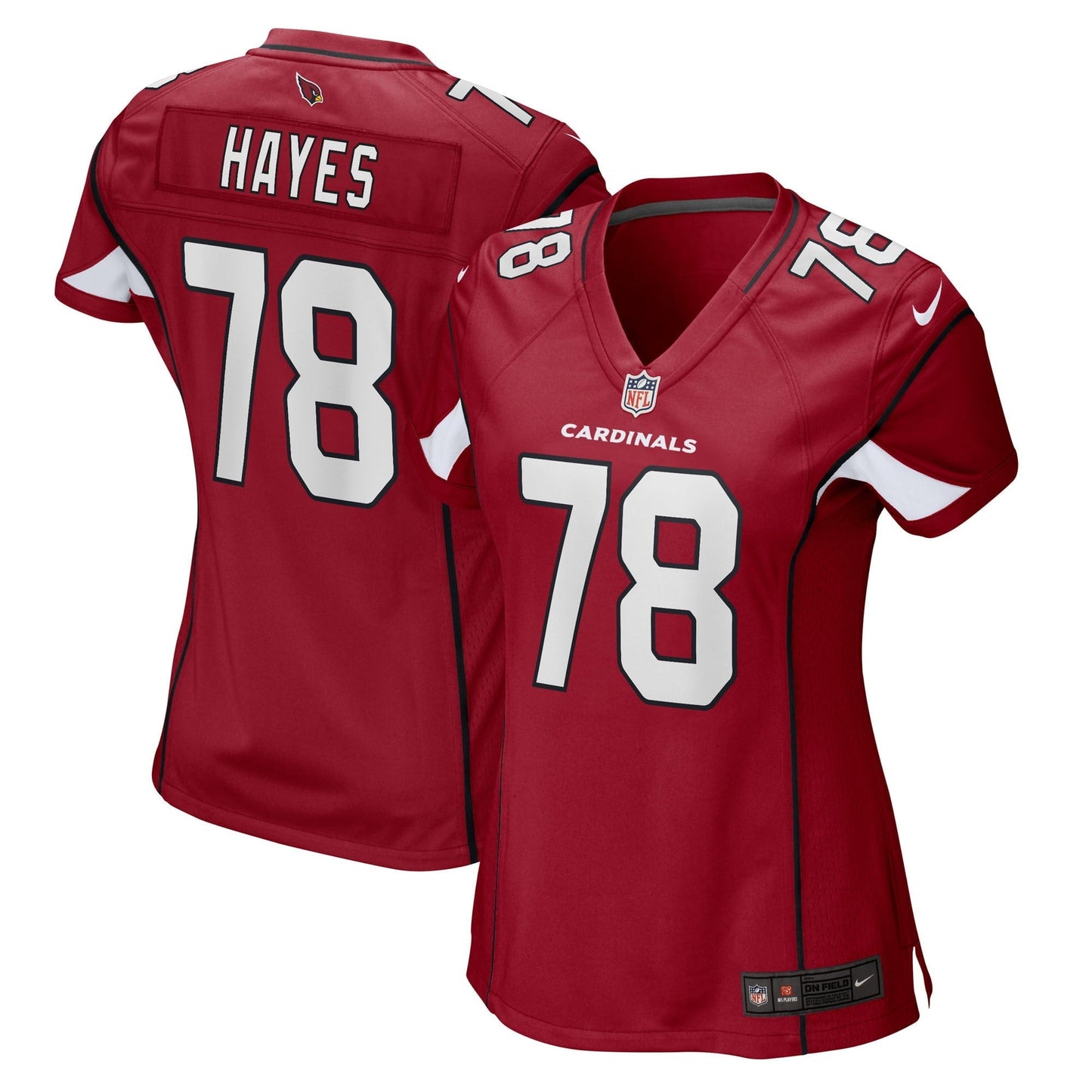 Women's Nike Marquis Hayes Cardinal Arizona Cardinals Game Player Jersey