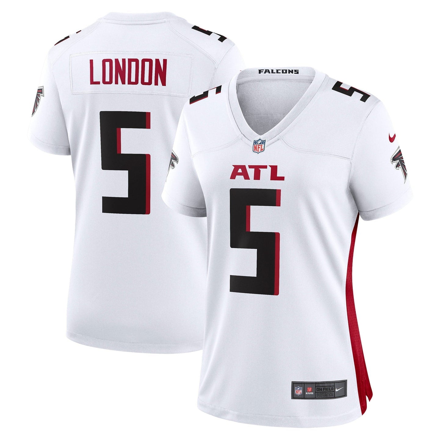 Women's Nike Drake London White Atlanta Falcons Away Game Player Jersey